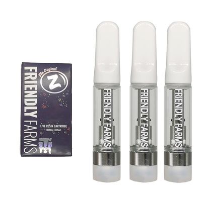 White Ceramic Tip 0.8ml E Cigarette Atomizer Empty Vape Cartridges 4*2.0mm Oil Hole