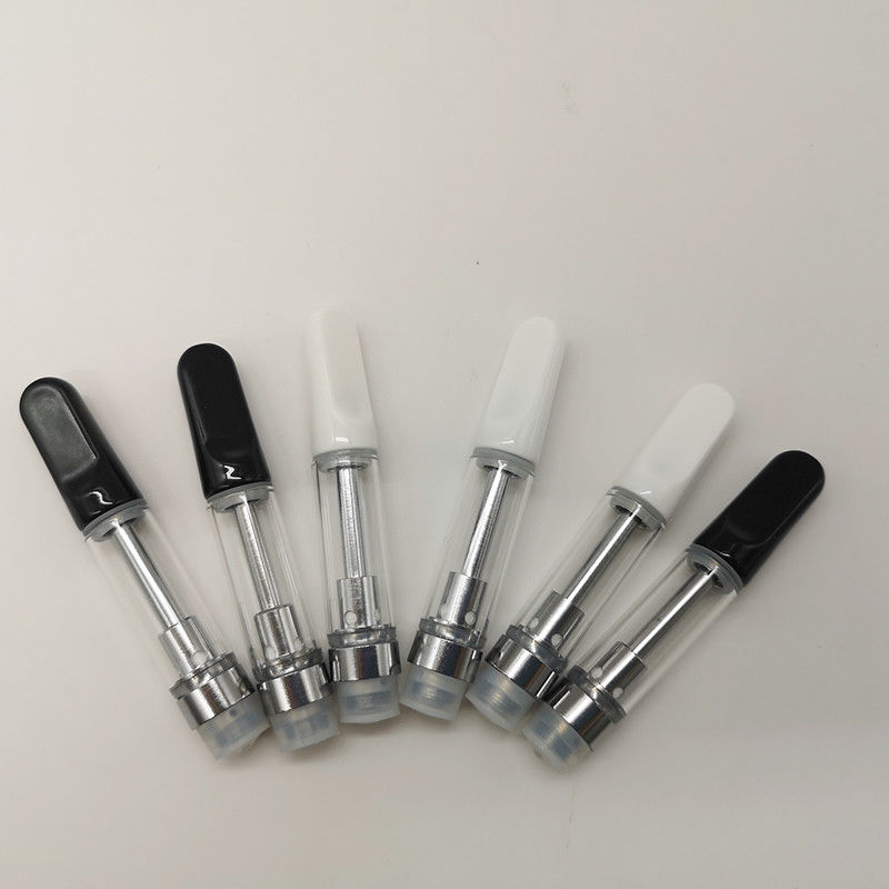 Transparent Glass E Cigarette Cartridge 510 Threaded Vape Cart